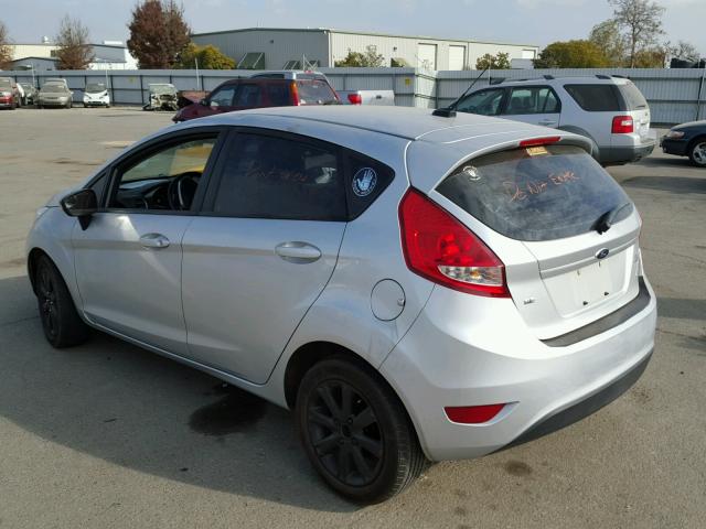 3FADP4EJ3DM120096 - 2013 FORD FIESTA SE SILVER photo 3