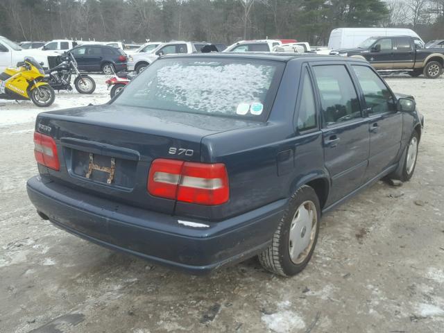 YV1LS5543W1445961 - 1998 VOLVO S70 BLUE photo 4