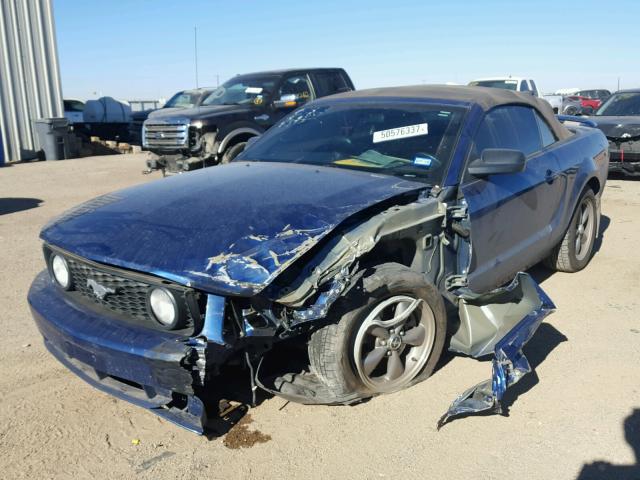 1ZVHT85H765234278 - 2006 FORD MUSTANG GT BLUE photo 2