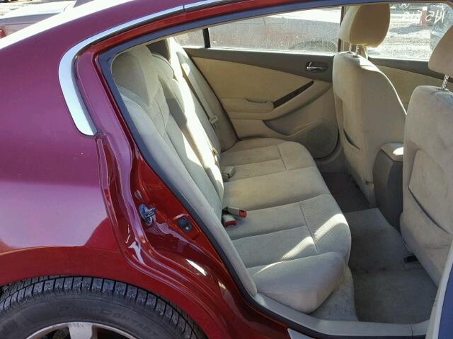 1N4AL21E27N435770 - 2007 NISSAN ALTIMA 2.5 RED photo 6