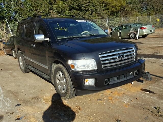 5N3AA08C44N812462 - 2004 INFINITI QX56 BLACK photo 1