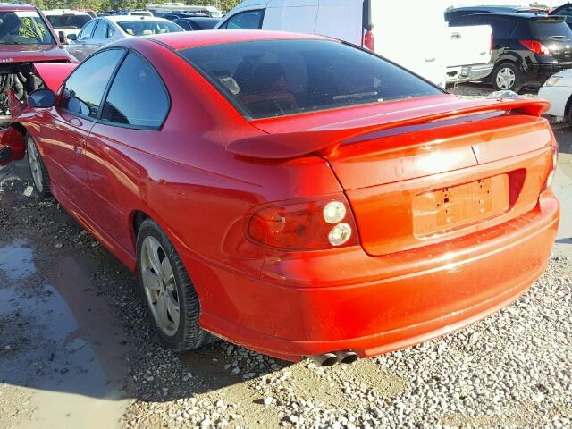 6G2VX12G24L285961 - 2004 PONTIAC GTO RED photo 3