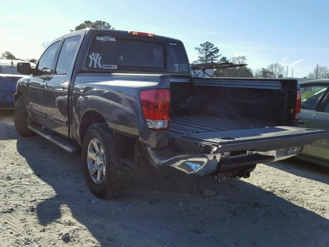 1N6BA07A36N526281 - 2006 NISSAN TITAN XE GRAY photo 3