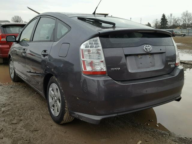 JTDKB20UX93479976 - 2009 TOYOTA PRIUS GRAY photo 3