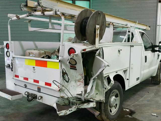 1FDWF30568EC54974 - 2008 FORD F350 SRW S WHITE photo 9