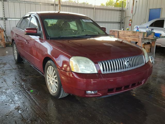 1MEFM42195G617065 - 2005 MERCURY MONTEGO PR 勃艮第红 照片 1