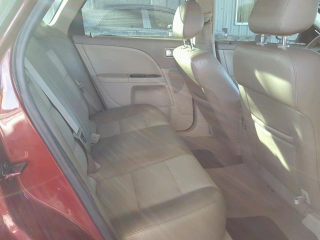 1MEFM42195G617065 - 2005 MERCURY MONTEGO PR 勃艮第红 照片 6