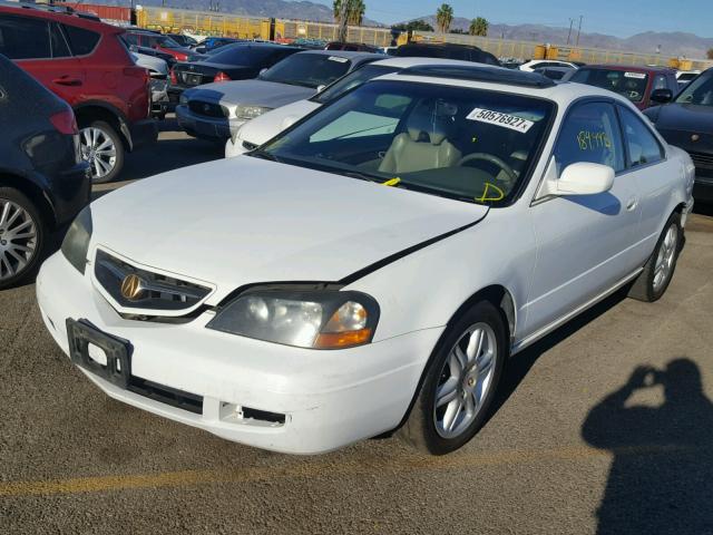 19UYA42773A003284 - 2003 ACURA 3.2CL TYPE WHITE photo 2