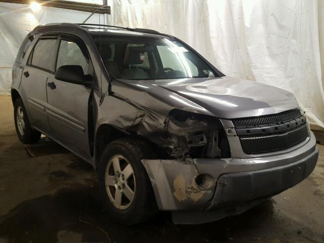 2CNDL23F956135413 - 2005 CHEVROLET EQUINOX LS GRAY photo 1