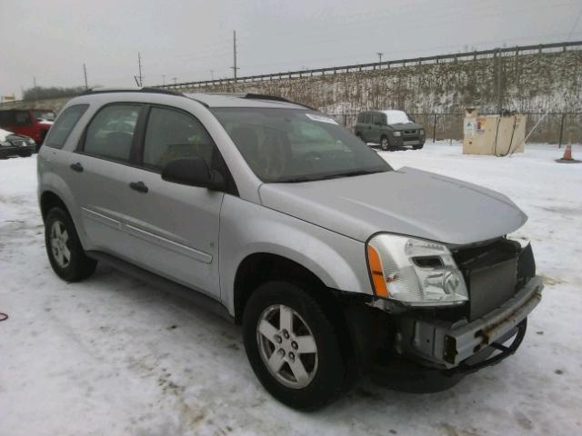 2CNDL23F596234297 - 2009 CHEVROLET EQUINOX LS SILVER photo 1