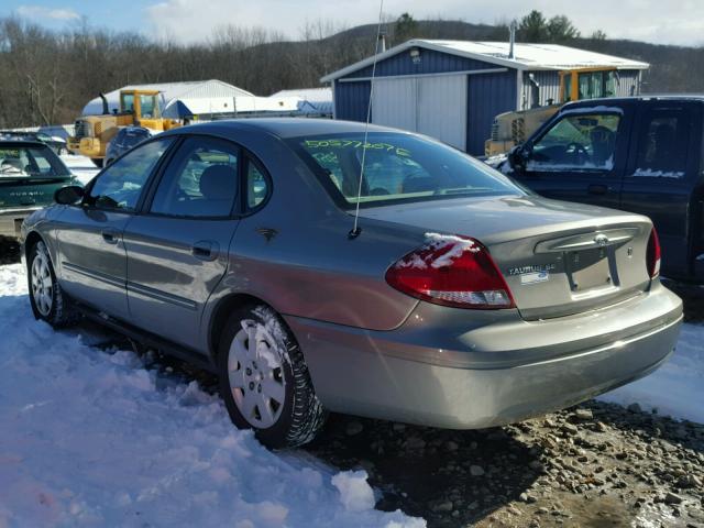 1FAFP53U94G183421 - 2004 FORD TAURUS SE BROWN photo 3