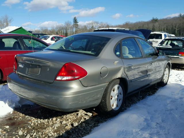 1FAFP53U94G183421 - 2004 FORD TAURUS SE BROWN photo 4