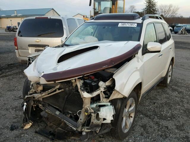 JF2SH6FCXAH746529 - 2010 SUBARU FORESTER 2 CREAM photo 2