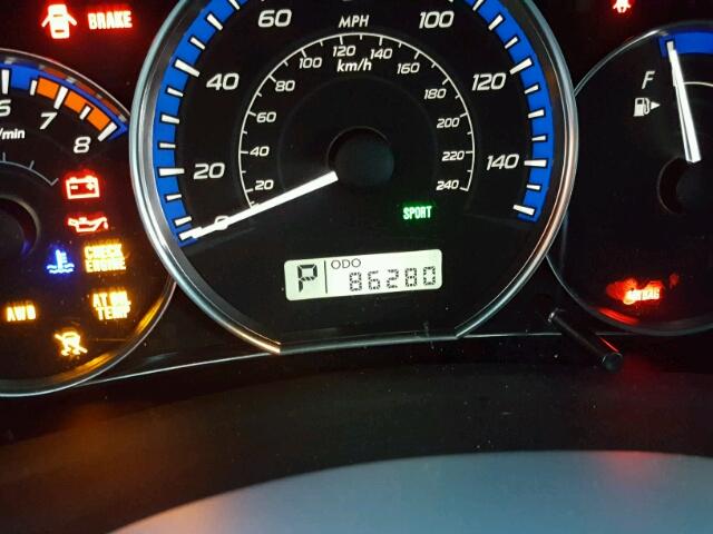 JF2SH6FCXAH746529 - 2010 SUBARU FORESTER 2 CREAM photo 8