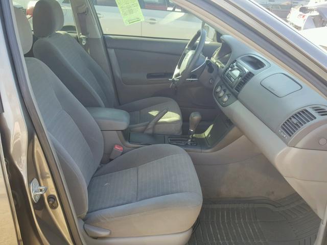 4T1BE32K25U550029 - 2005 TOYOTA CAMRY LE CHARCOAL photo 6