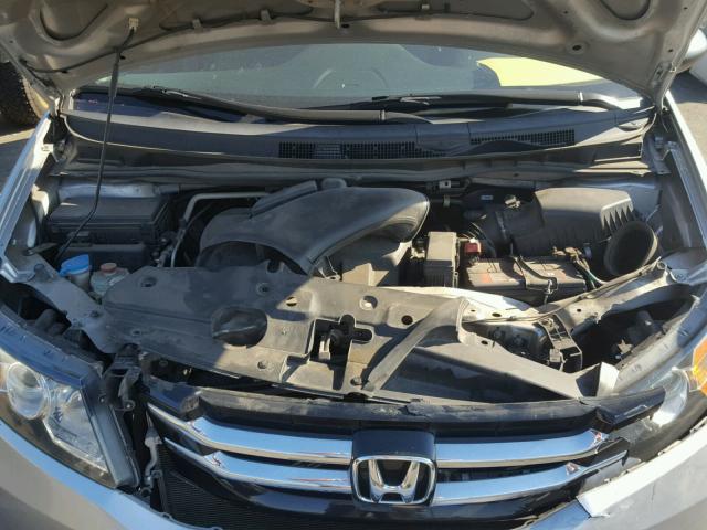 5FNRL5H29EB049191 - 2014 HONDA ODYSSEY LX SILVER photo 7