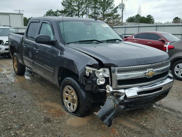 3GCRCREA3AG289053 - 2010 CHEVROLET SILVERADO GRAY photo 1