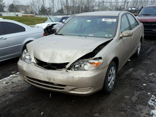 4T1BE32K94U863528 - 2004 TOYOTA CAMRY LE TAN photo 2