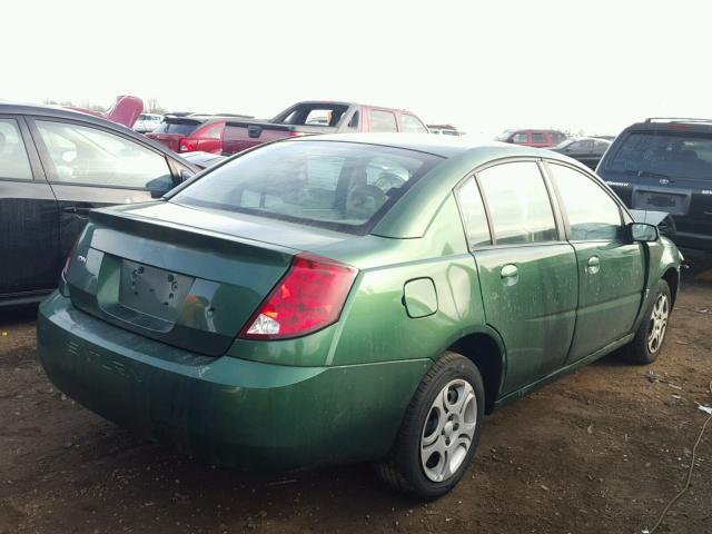1G8AJ52F74Z207464 - 2004 SATURN ION LEVEL 绿色 照片 4