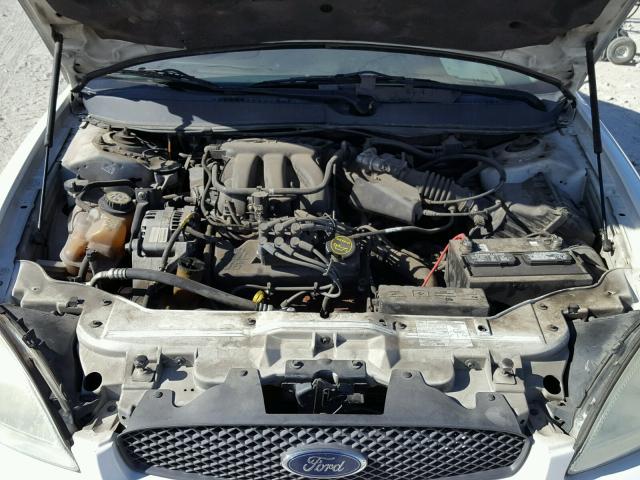 1FAFP53UX7A122781 - 2007 FORD TAURUS SE WHITE photo 7