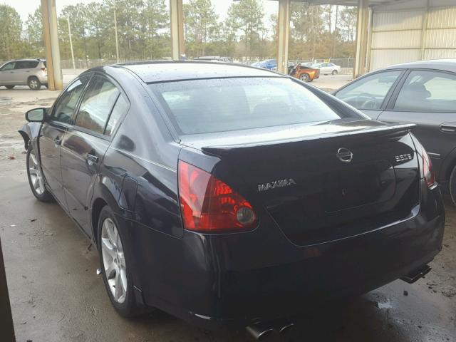 1N4BA41E97C834693 - 2007 NISSAN MAXIMA SE BLUE photo 3