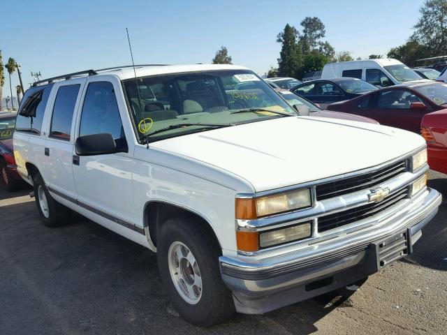 3GNEC16R4XG191878 - 1999 CHEVROLET SUBURBAN C WHITE photo 1