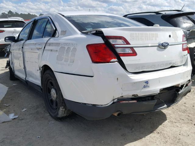 1FAHP2MK8FG105056 - 2015 FORD TAURUS POL WHITE photo 3