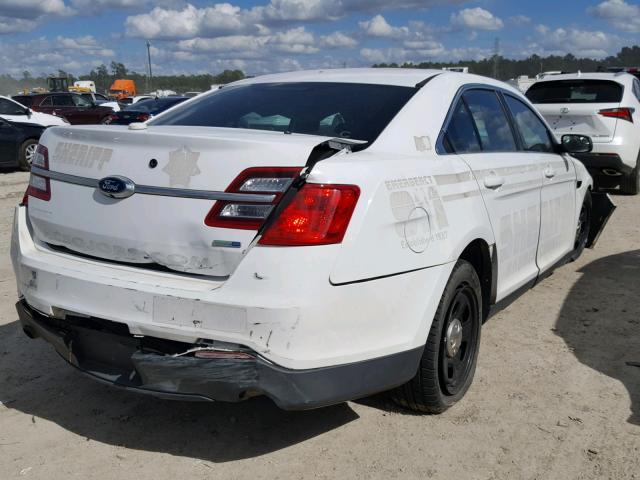 1FAHP2MK8FG105056 - 2015 FORD TAURUS POL WHITE photo 4