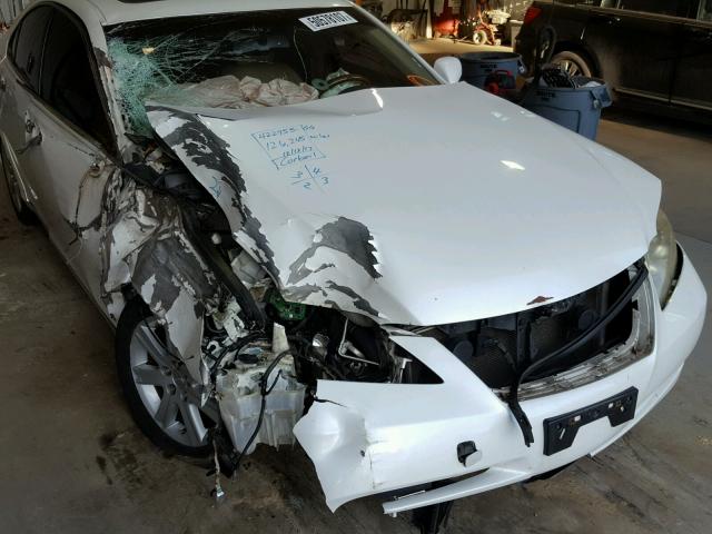 JTHBJ46G382164956 - 2008 LEXUS ES 350 WHITE photo 9