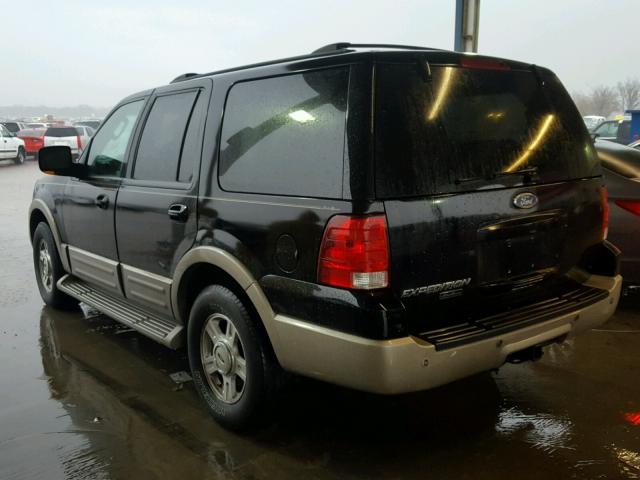 1FMFU17L23LB91262 - 2003 FORD EXPEDITION BLACK photo 3