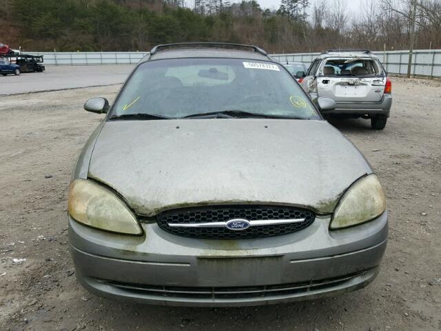 1FAFP58U83A138917 - 2003 FORD TAURUS SE GRAY photo 9