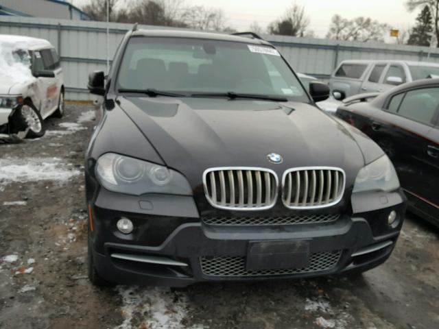 5UXFE835X8LZ47928 - 2008 BMW X5 4.8I BLACK photo 9