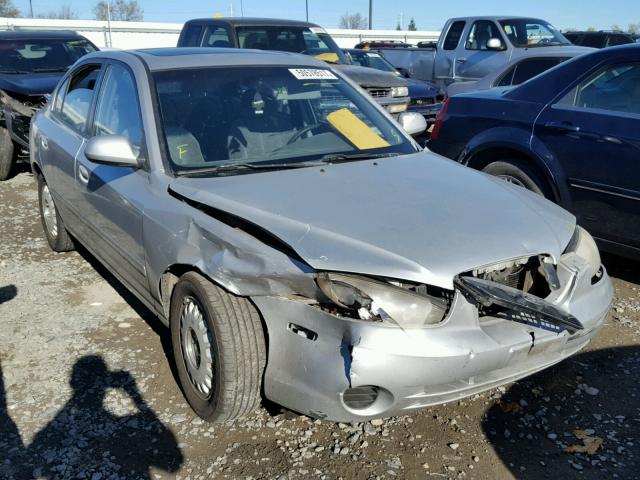 KMHDN45D92U356654 - 2002 HYUNDAI ELANTRA GL SILVER photo 1