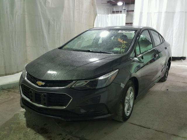 1G1BE5SM0H7234917 - 2017 CHEVROLET CRUZE LT BLACK photo 2