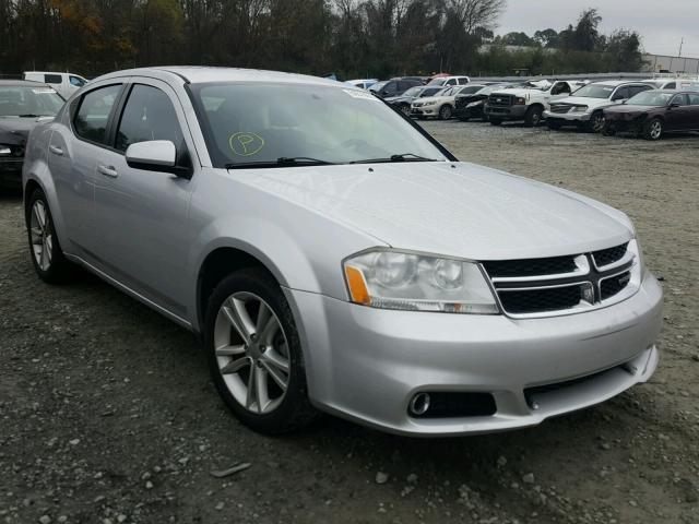 1B3BD1FGXBN573955 - 2011 DODGE AVENGER MA SILVER photo 1