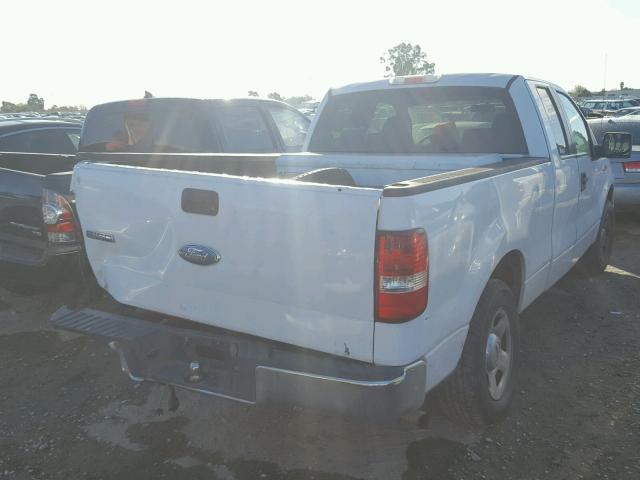 1FTRX12W56NB66536 - 2006 FORD F150 WHITE photo 4