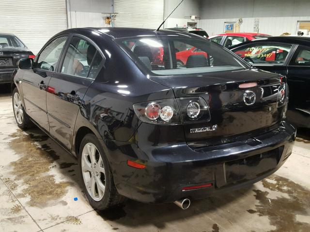 JM1BK32F991218757 - 2009 MAZDA 3 I BLACK photo 3