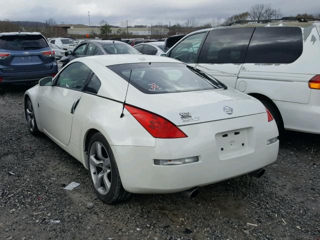 JN1AZ34D56M305457 - 2006 NISSAN 350Z COUPE WHITE photo 3