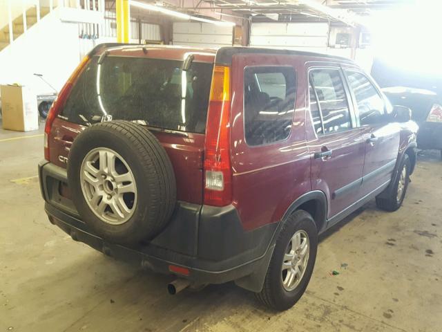 SHSRD78853U152420 - 2003 HONDA CR-V EX RED photo 4