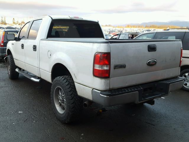 1FTRW14W77KC51431 - 2007 FORD F150 SUPER WHITE photo 3