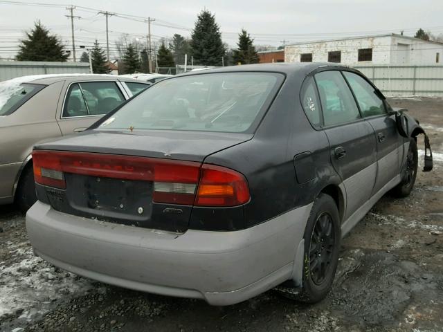 4S3BE896227213574 - 2002 SUBARU LEGACY OUT BLACK photo 4