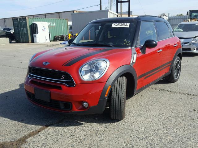 WMWZC3C51FWT03444 - 2015 MINI COOPER S C RED photo 2