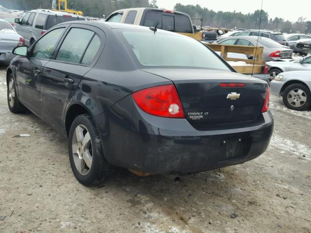 1G1AD5F56A7202951 - 2010 CHEVROLET COBALT 1LT BLACK photo 3