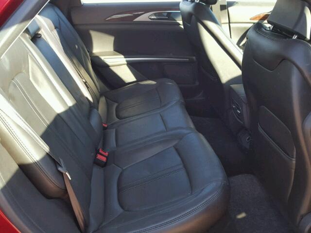 3LN6L2GK9ER823193 - 2014 LINCOLN MKZ Rojo foto 6