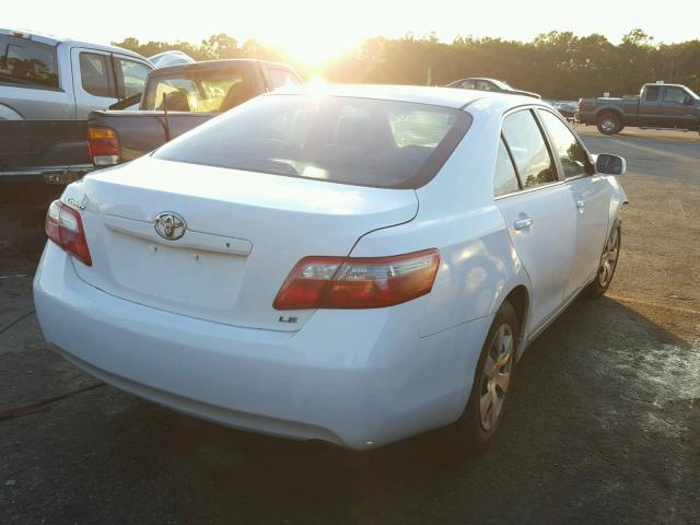 4T1BE46K07U632621 - 2007 TOYOTA CAMRY NEW WHITE photo 4