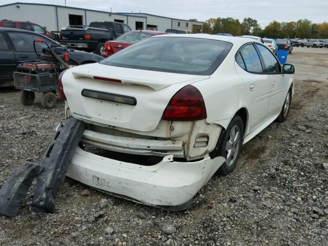 2G2WP522751279741 - 2005 PONTIAC GRAND PRIX თეთრი ფოტო 4