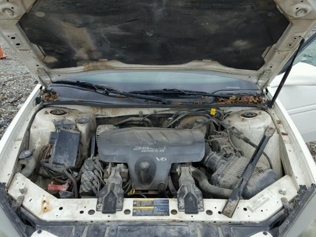 2G2WP522751279741 - 2005 PONTIAC GRAND PRIX თეთრი ფოტო 7