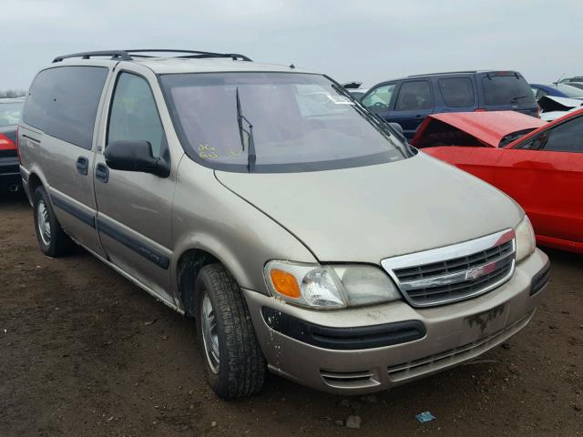 1GNDX03E31D136323 - 2001 CHEVROLET VENTURE BEIGE photo 1