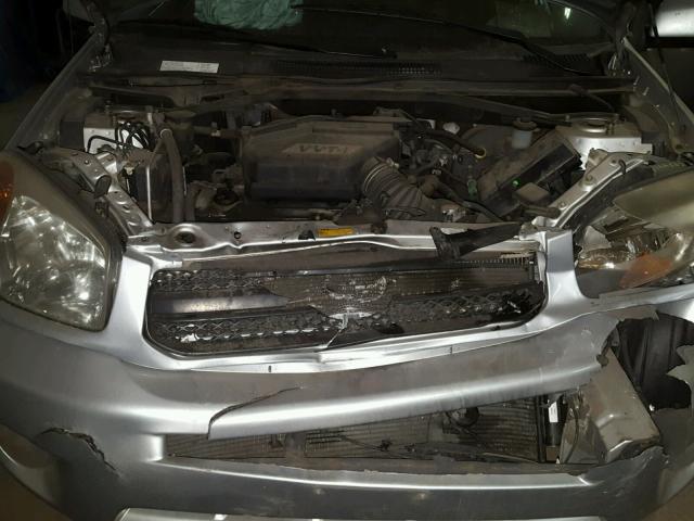 JTEHD20V350062770 - 2005 TOYOTA RAV4 SILVER photo 7