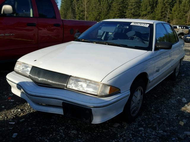 1G4NV5530RC301723 - 1994 BUICK SKYLARK CU WHITE photo 2